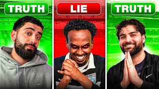 THE FUNNIEST 2 TRUTHS 1 LIE (FOOTBALL EDITION)! Net Worth