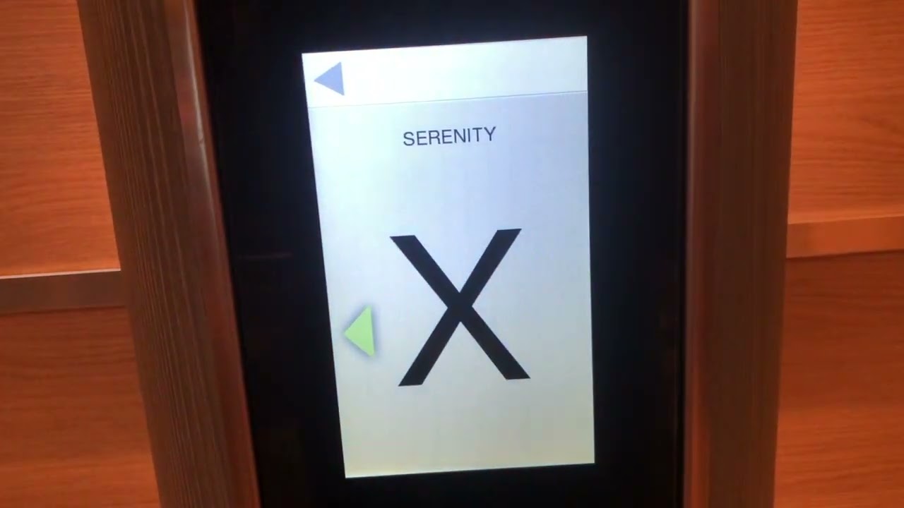 RARE Schindler Marine PORT Traction Forward Elevators onboard Carnival Panorama