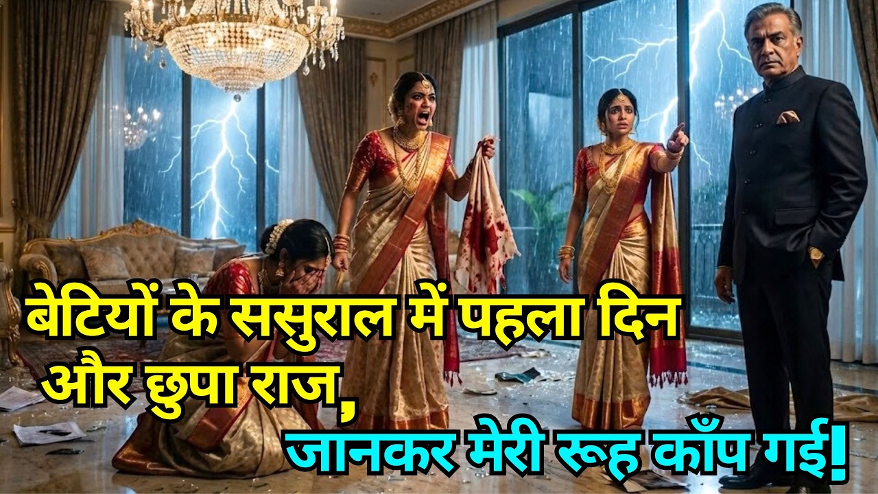 बेटियों के ससुराल में पहला दिन और छुपा राज, जानकर मेरी रूह काँप गई! #भारतनाटक