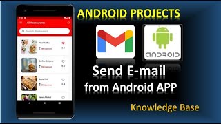 Send Email from our Android App #androidprojects #android #kotlin @knowledgebase2612