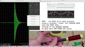 Tune your PEMF COiL to get more EMP POWERperPULSE  by using a carrier wave at its RESONANT FREQUENCY