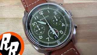 Bulova Military Chrono Veterans Watchmaking Initiative 96B482 (Trifecta Watches)