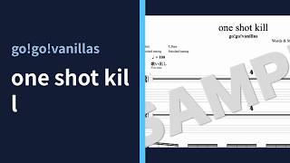 one shot kill - go!go!vanillas