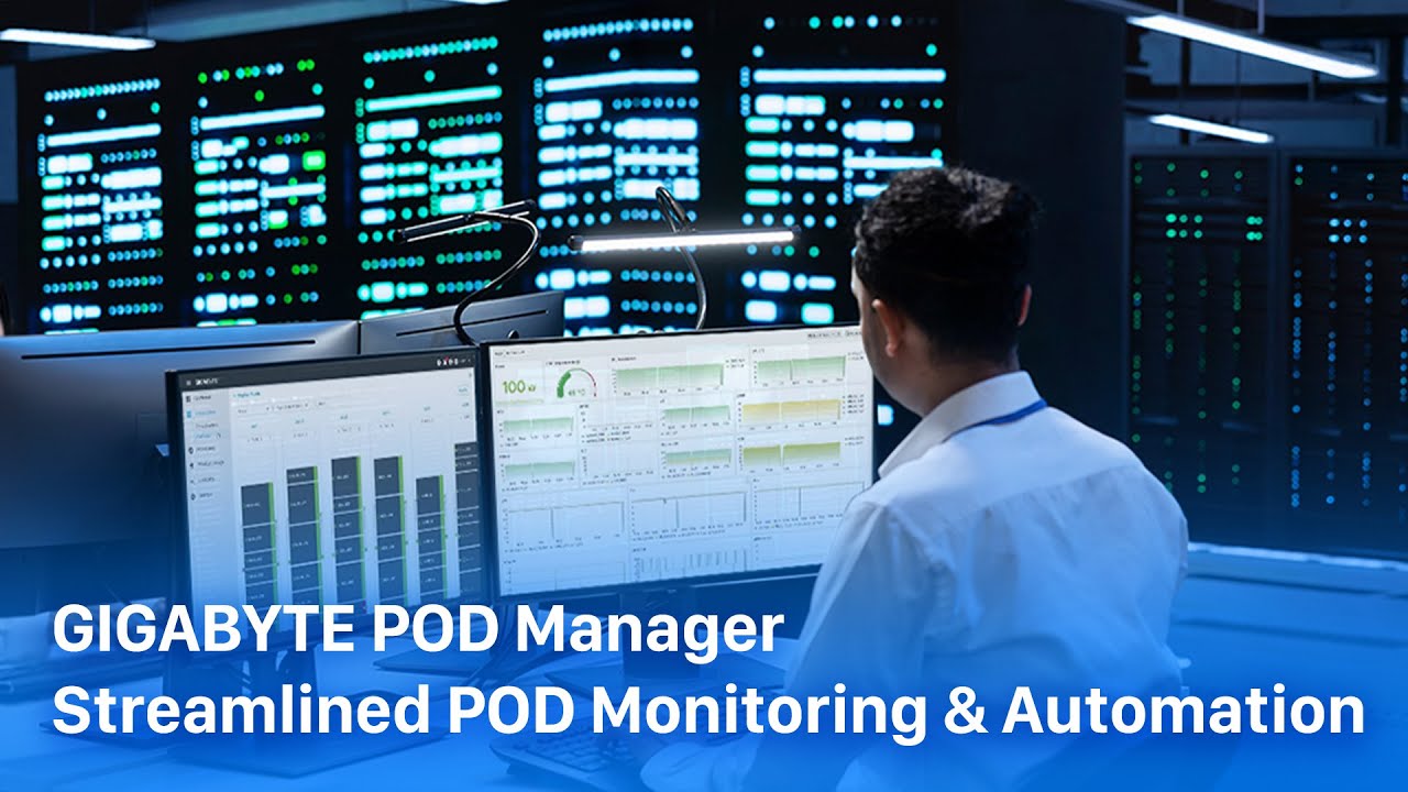 GIGABYTE POD Manager - Streamlined POD Monitoring & Automation - YouTube
