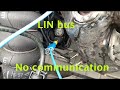 Peugeot No communication with alternator - LIN bus Fault & Waveform analysis.