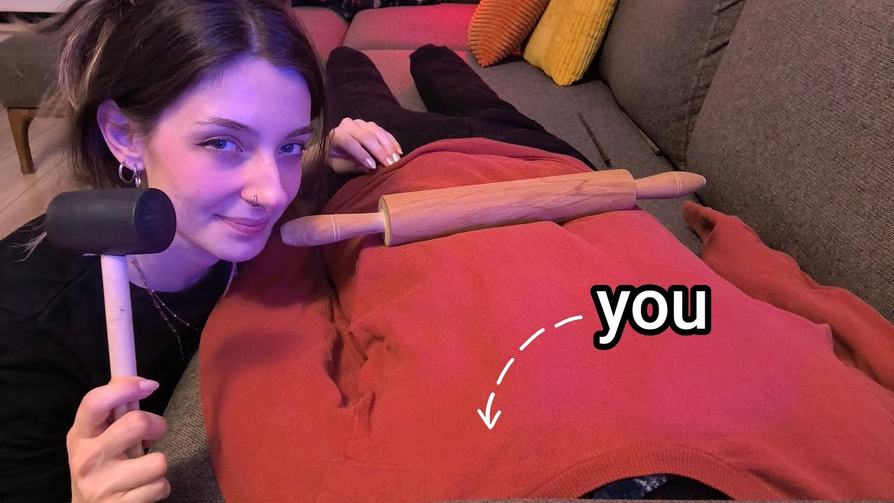 ASMR POV Массаж всего тела 🔨 Быстрый и агрессивный (тяжелое дыхание, измерение, перчатки) LoFi