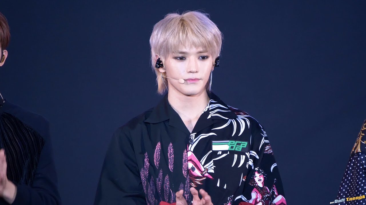 181102 태용 TAEYONG NCT 127 토크 TALK' 4K 60P 직캠 @희망 Big 콘서트 by DaftTaengk