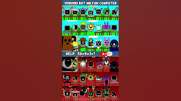 Sprunki but Everyone is Mr.Fun Computer vs Mr.Fun Computer Horror - Incredibox Sprunki Animation