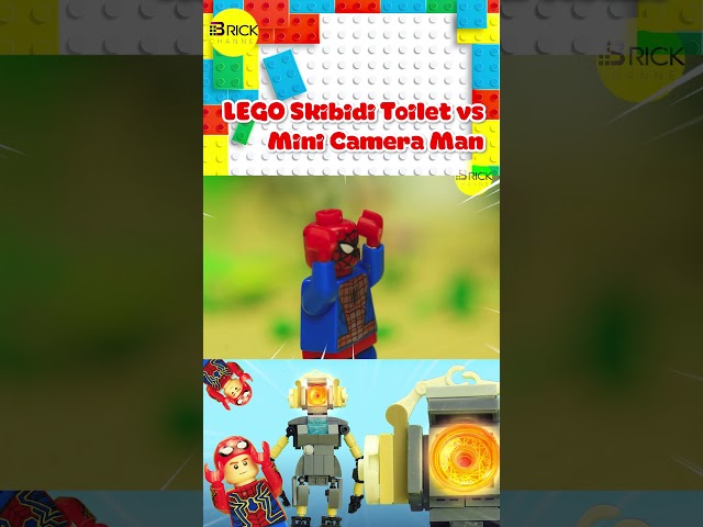 LEGO Skibidi Toilet vs Mini Camera Man