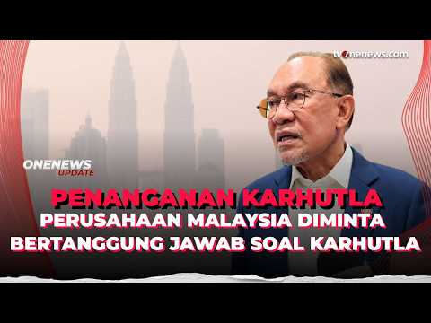 Menlu RI Telepon Menlu Malaysia Bahas Kabut Asap Karhutla | OneNews Update