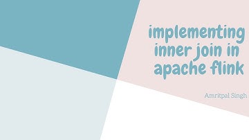 Apache Flink: Implementing/Performing Inner Join using Eclipse IDE
