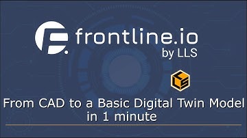 Digital twin model in 1 minute  with frontline.io Digital Twiner