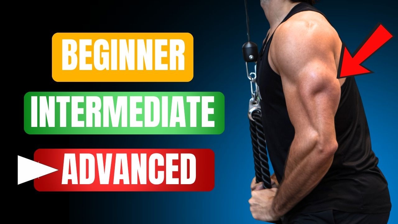 Как накачать трицепсы (объяснение в 3 уровнях)