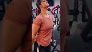 Indian female bodybuilder 😈#gymshorts #motivation #femalefitness