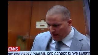 CNN Reacts Derek Chauvin Give Condolence To George Floyd Family Before Sentencing