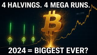 Bitcoin Halving Cycles Explained: 4 Mega Runs… Is 2024 the Biggest Ever? 🚀🔥