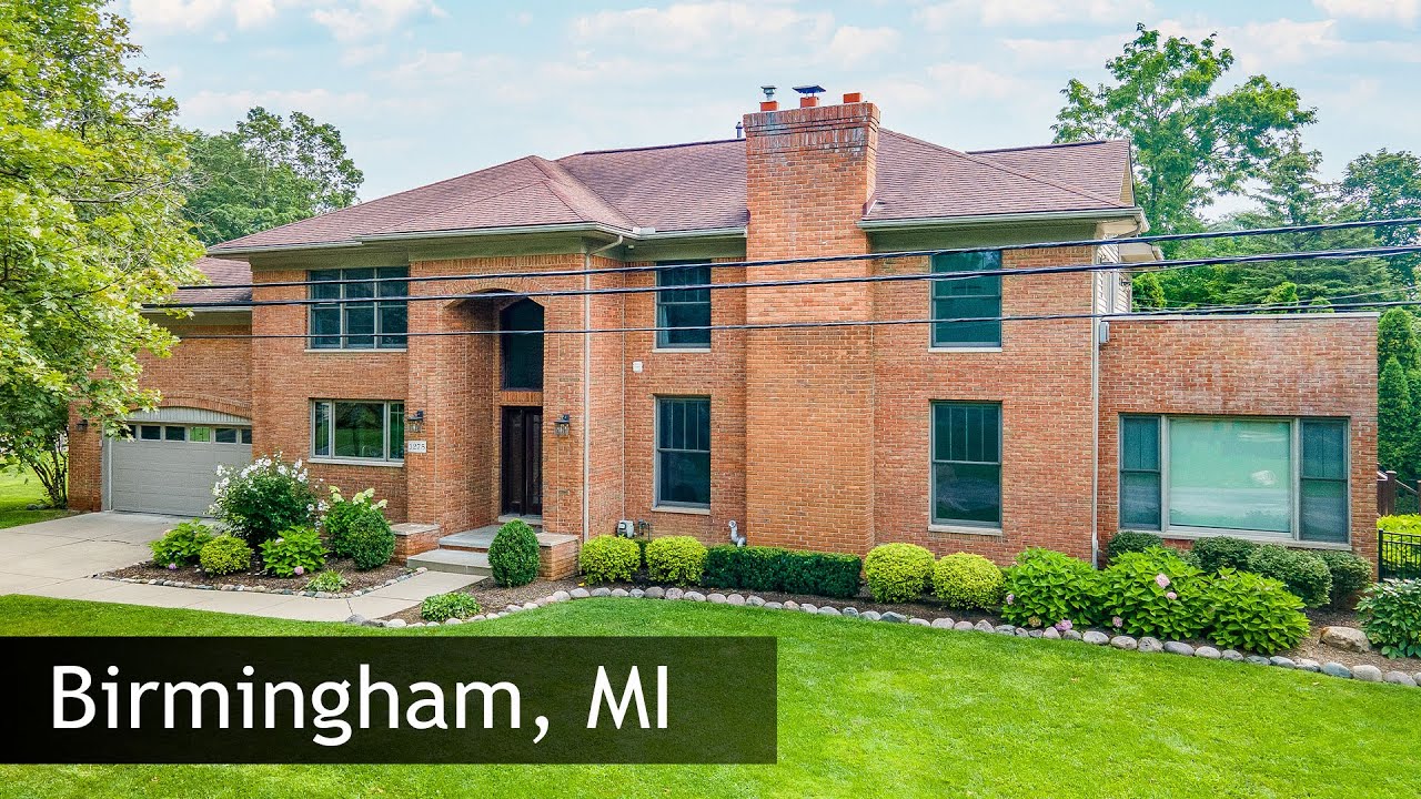 Tour of 1275 Golf View Blvd Birmingham, MI Real Estate & Homes YouTube