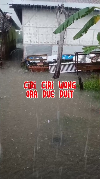 ciri ciri wong ora due duit #shorts #dagelanjowo #ngakak