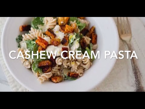 Cashew Cream Pasta Dinner