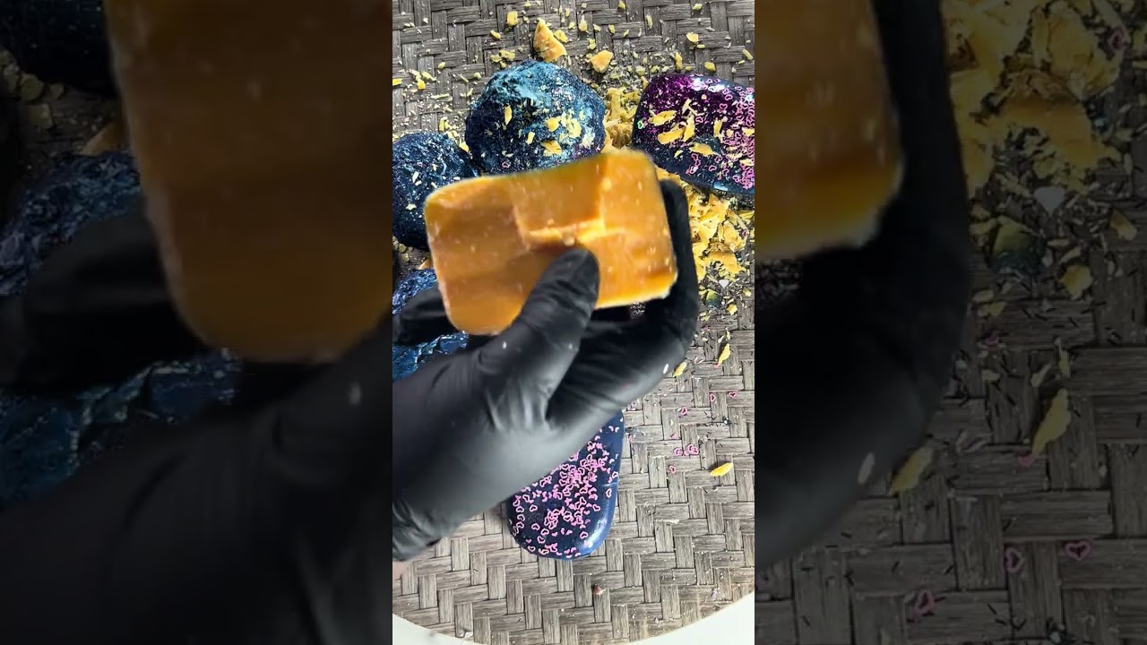 🎬💙 Blue Cut Series — Glitter & Decor Edition 💙✨Clean blue cuts and shimmering glitter 😌🧼