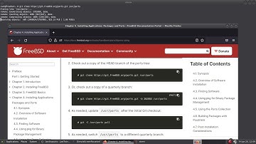 Installing a Port on FreeBSD
