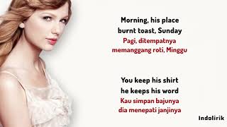 Taylor Swift - You Are In Love (Taylor's Version) | Lirik Terjemahan