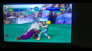 Dragonball Z Budokai 3 Piccolo Destructive Wave to Telport Attack on Android 18 Alternate 2 Ryona