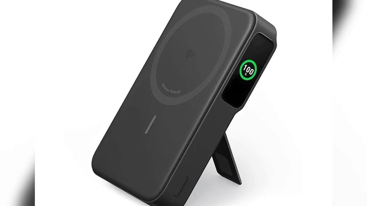 A must-have product! Anker MagGo Trump-style Power Bank,  Qi2 Certified 15W Ultra-Fast MagSafe-Com