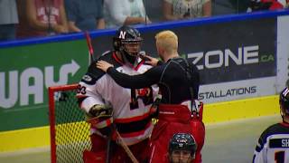 Nanaimo Timbermen vs. St. Albert Miners - 2018 CLA President&#39;s Cup Lacrosse Championships Gold Medal