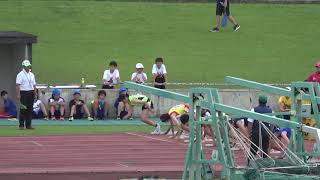 20180701114354通信陸上3女100ｍ予選8組  木下 海音