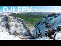 DJI FPV Drone at Winnats Pass Freestyle