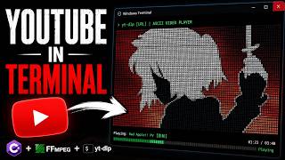 I Made a Video Player in the Terminal