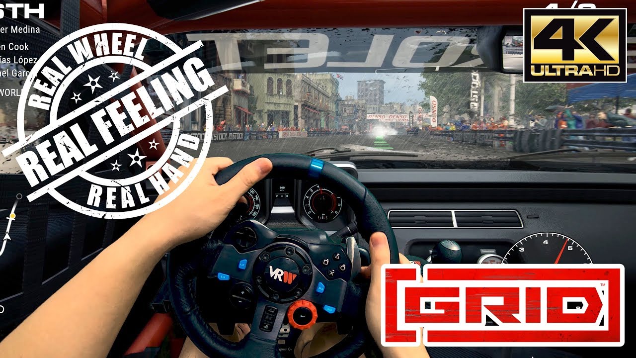 GRID 2019 cockpit ✫ How to Drift Steering Wheel + manual transmission