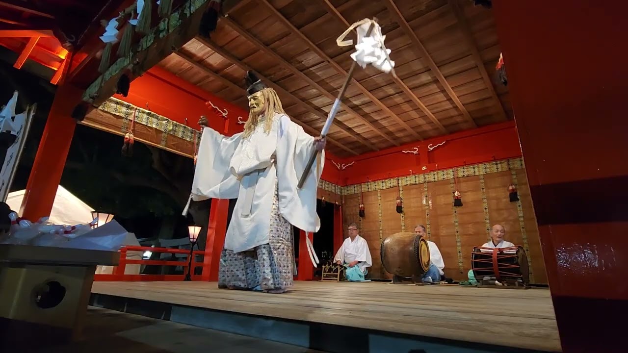 R8.1 岩戸少開 玉前神社神楽
