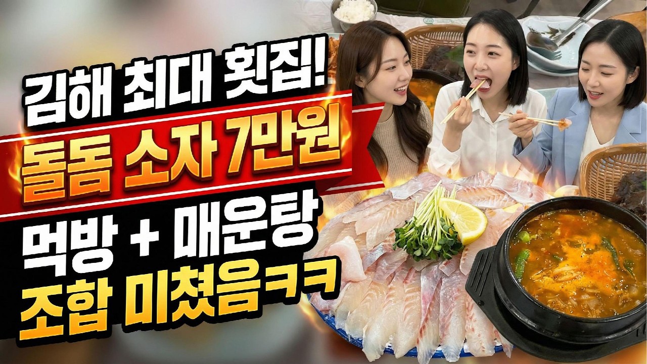 [김해삼계맛집][삼계횟집] 김해 삼계동 횟집 끝판왕! 자연산 돌돔회 먹고 반한 부산산오징어 후기 #맛집 #food #횟집 #김해맛집 #삼계맛집 #김해횟집 #삼계횟집 #돌돔