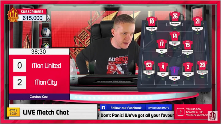 Man United 1-3 Man City Mark Goldbridge Best Bits