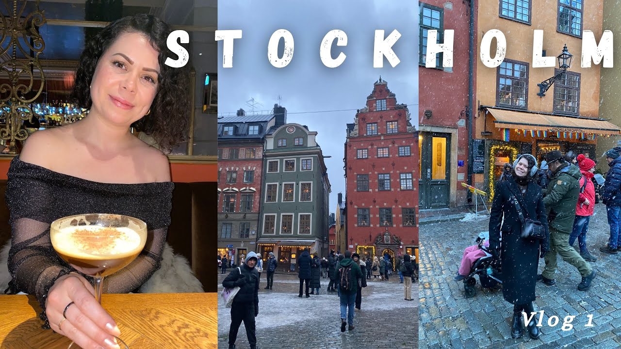 STOCKHOLM, SWEDEN Vlog 1 ️ meatballs, Gamla Stan, shopping, Fika