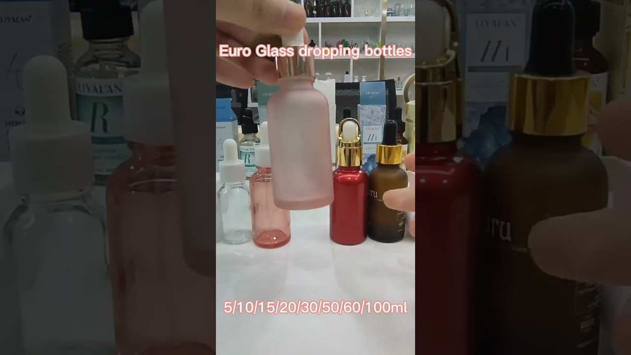 Wholesale custom essential oil bottle glass bottle dropper bottle 