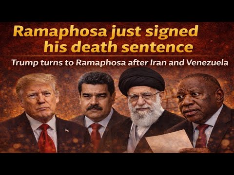 TRUMP turns to Ramaphosa after IRAN & Venezuela | “Soon to be abducted ?”