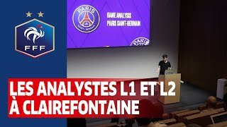 Les analystes vidéo de L1 et L2 à Clairefontaine I FFF 2021 screenshot 4