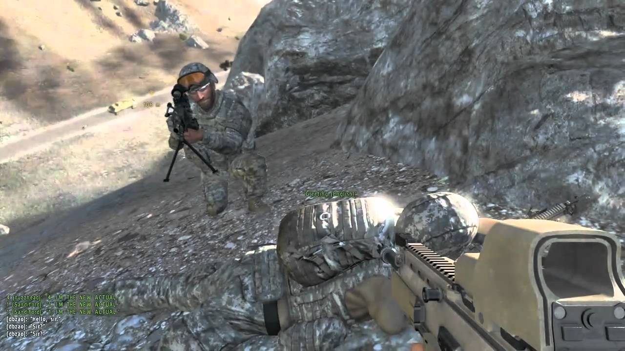 ArmA2 Op. Arrowhead - Armored Column Ambush