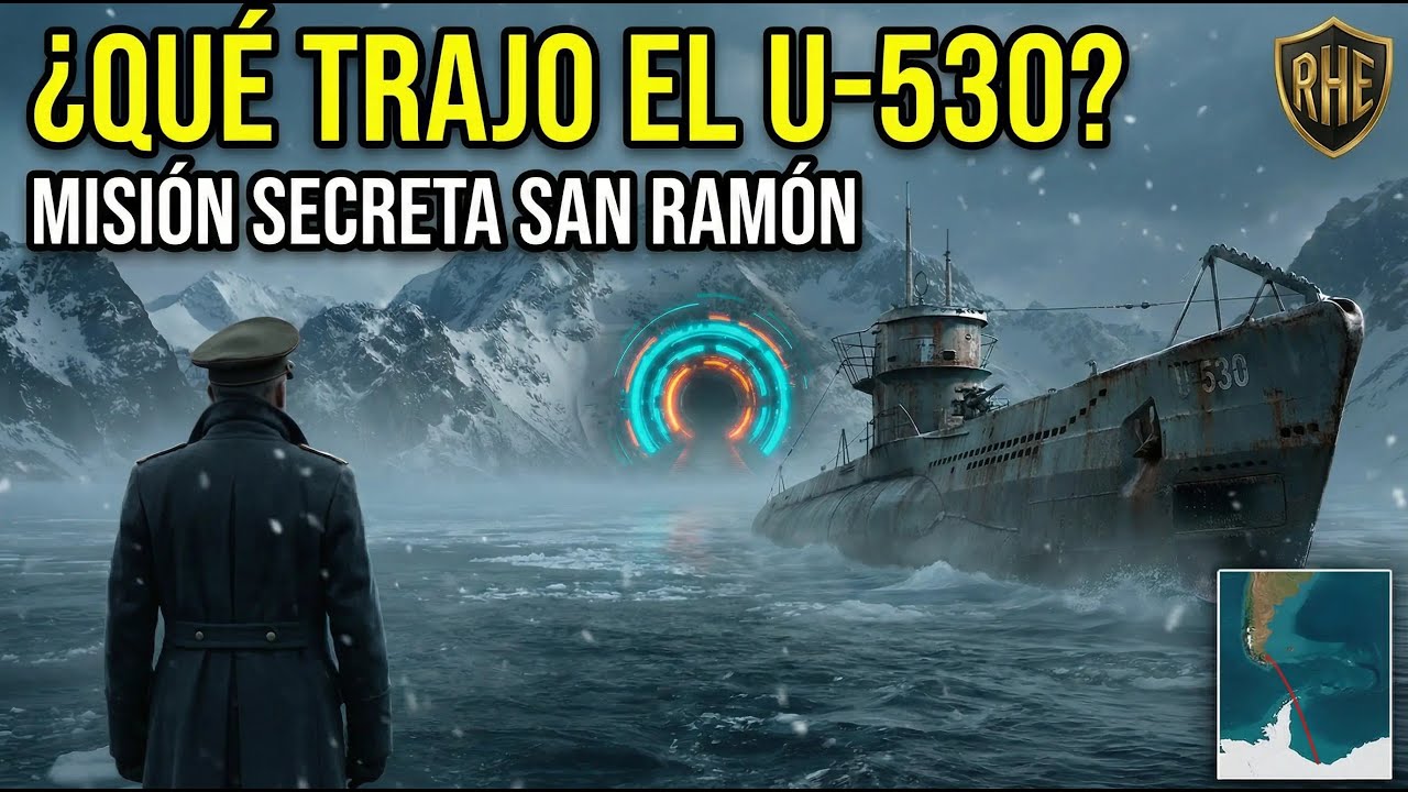 EL MISTERIO DEL U-530: EL TÚNEL HACIA LA ANTÁRTIDA EN BARILOCHE | WW2