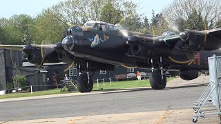 Video 249 Restoration of Lancaster NX611 Year 7. Training taxi run.