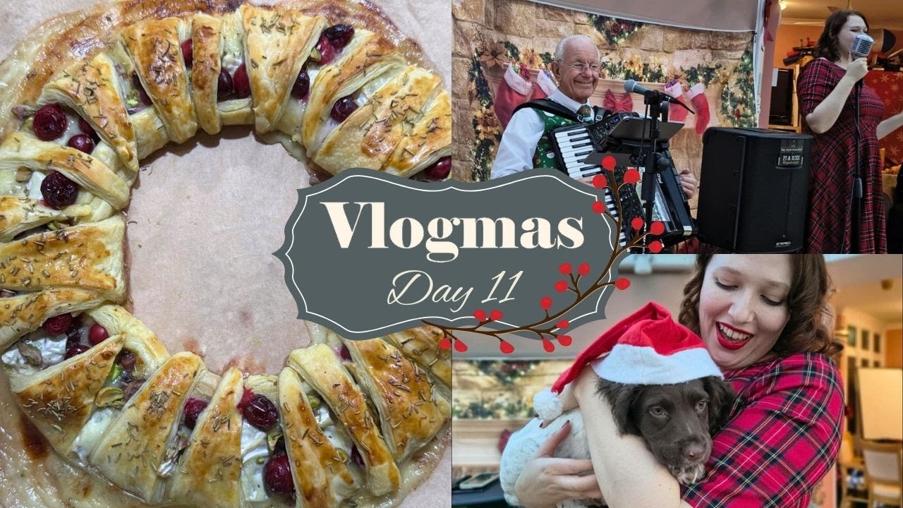 Клюквенные венки и щенок, пожалуйста | VLOGMAS, день 11