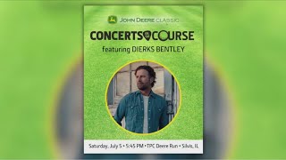 Dierks Bentley to play John Deere Classic Concerts on the Course