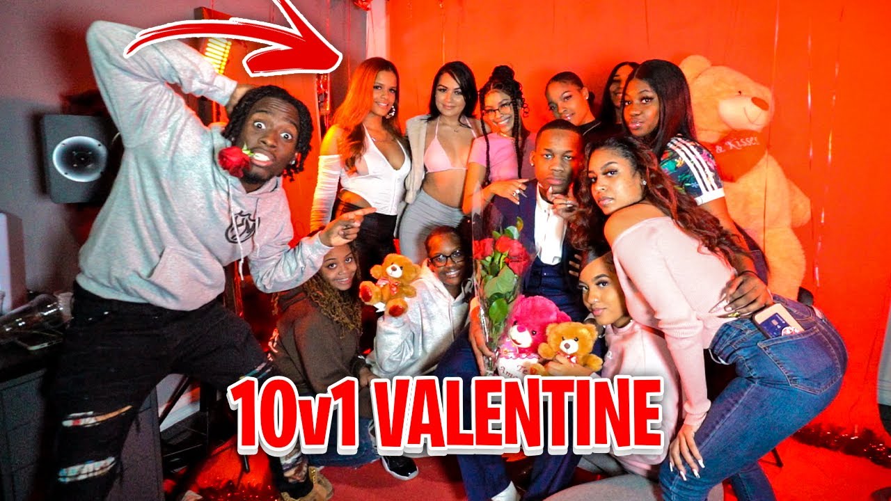 10 Instagram Models Compete For 1 Guy On Valentines Day...