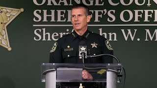 Sheriff John Mina provides update on tragic death at Orlando Free Fall