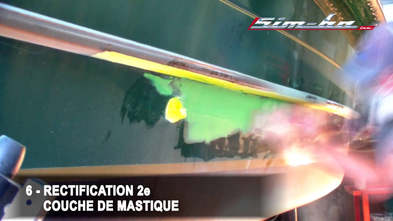 Réparation de gelcoat et fibre de verre étape par étape Sim ba inc YouTube Réparation de gelcoat et fibre de verre étape par étape Sim ba inc YouTube