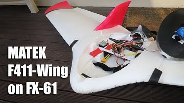 Matek F411-Wing on FX-61