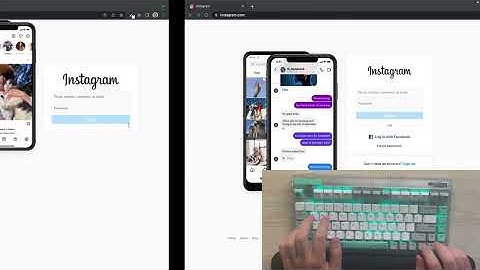 ASMR Programming - Instagram Login Page - No Talking